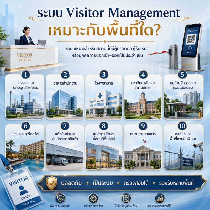 ระบบ visitor